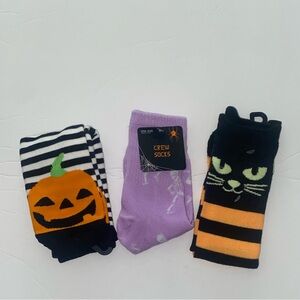 Halloween‎ Themed Crew Socks Set